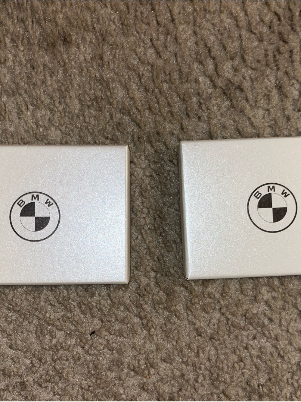 BMW Twin Pack Card Holders — Tan and Black - Picture 2 of 3